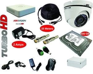 One (1) CCTV Camera Complete Kit