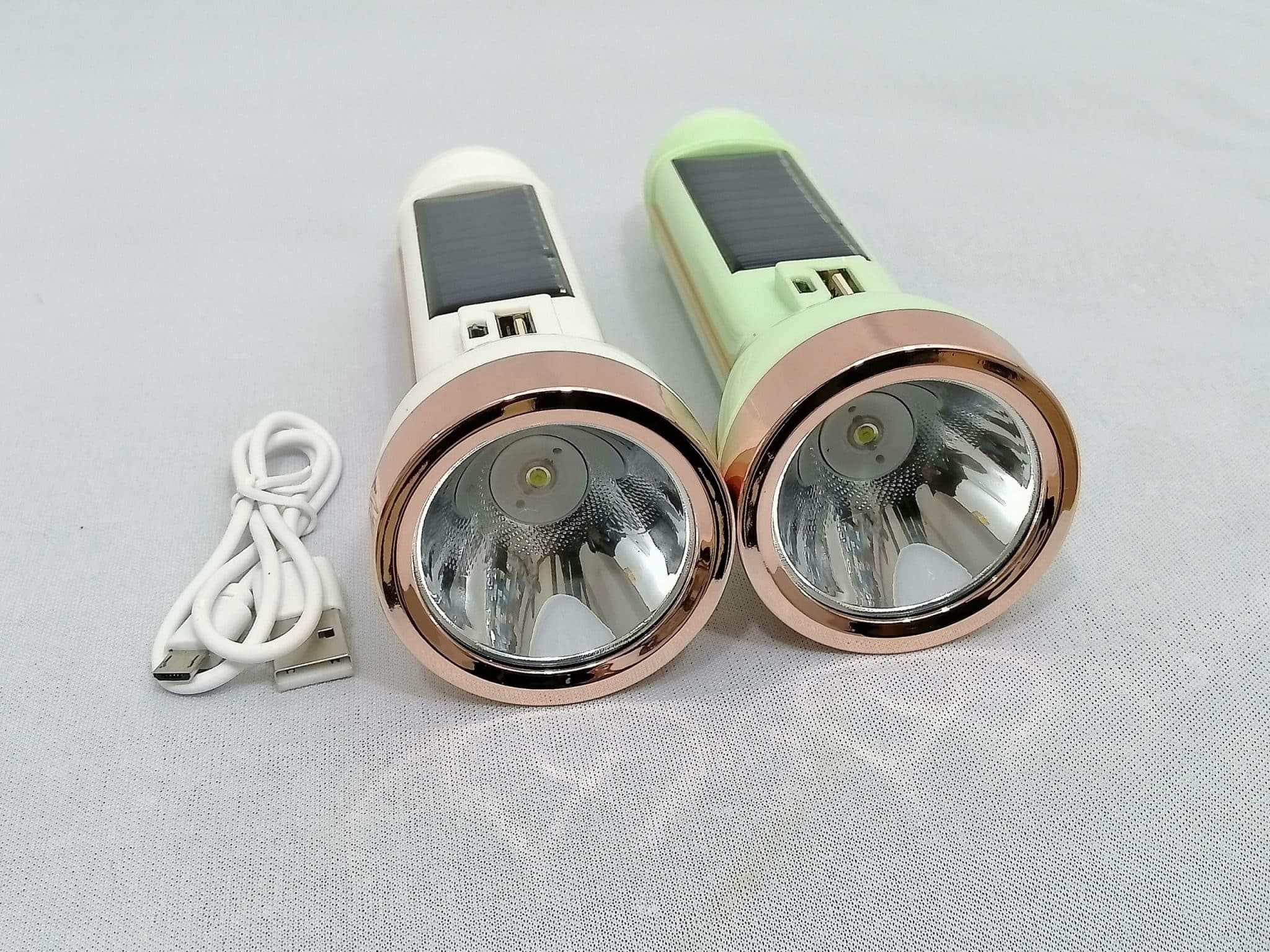 Multi Function High Brightness LED Torch With Solar