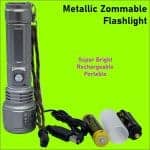 Power Style Rechargeable and Zoomable Torch.