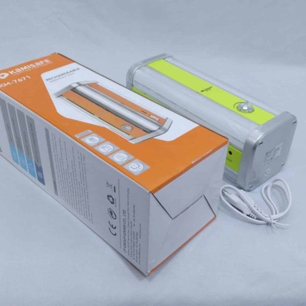 Kamisafe KM-7671 Rechargeable Emergency Lamp.