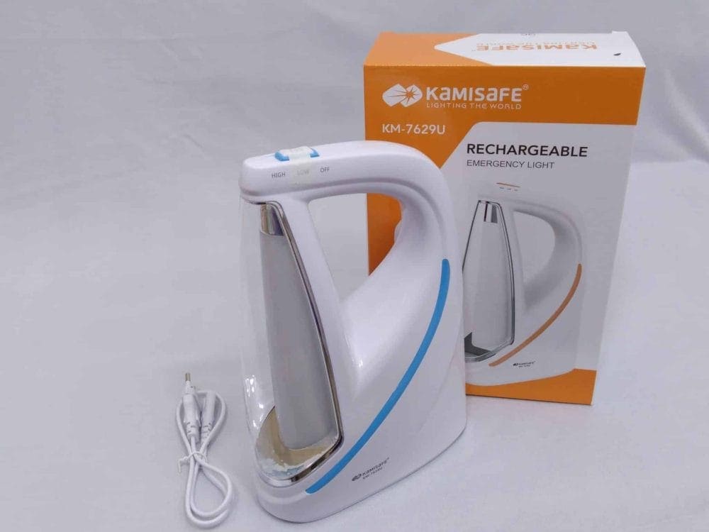 Rechargeable Portable Lamp. — Buy CCTV Camera Kenya