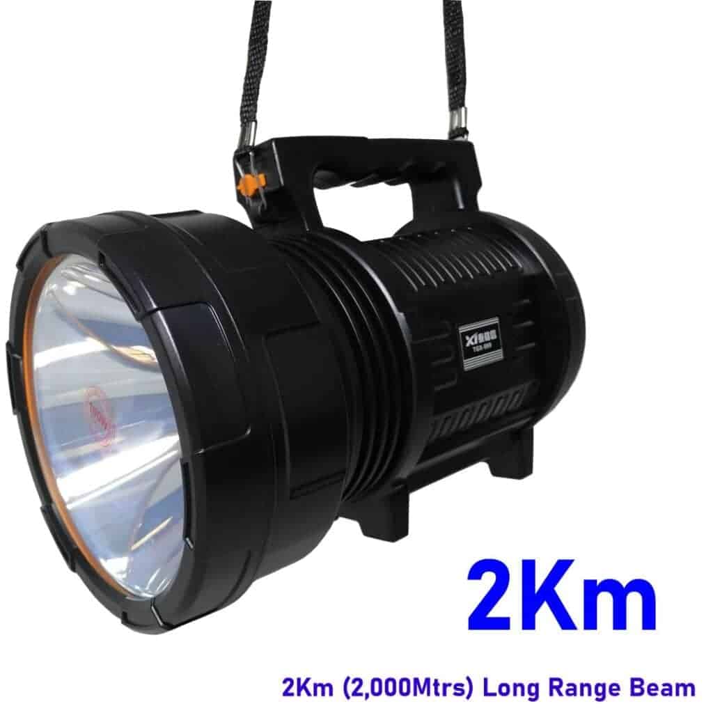 Rechargeable High Power LED Search Light With Long Range