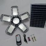 Indoor Solar Light Six Head Fully Adjustable 3500LM 228 LED