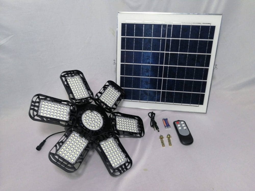 Solar Folding Light 360° Wide Angle Solar Lamp — Buy CCTV Camera Kenya