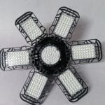 solar folding light seven heads