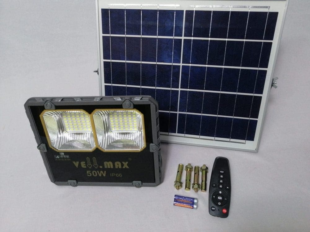 50 Watts Solar Powered FloodLight — Buy CCTV Camera Kenya