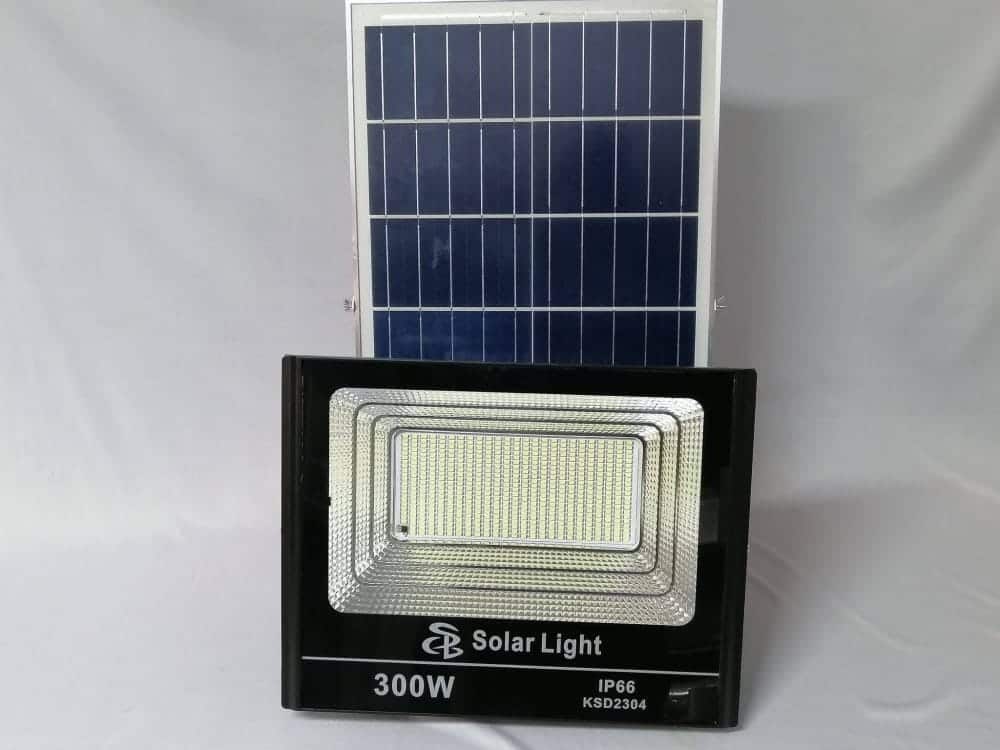 300 Watts Solar Floodlight With Remote Control — Buy CCTV Camera Kenya