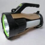 rechargeable multifunctional solar searchlight super bright with side light