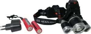 Hi Power LED Headlamp With Rechargeable Battery