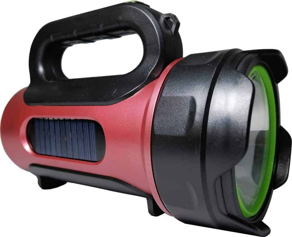 rechargeable solar torch