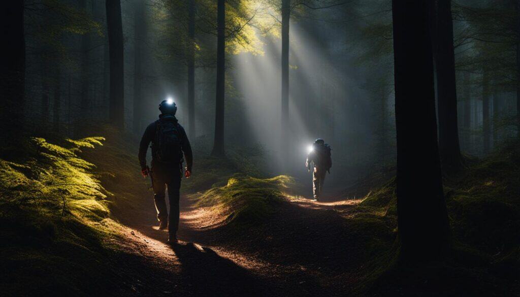 very bright head torch