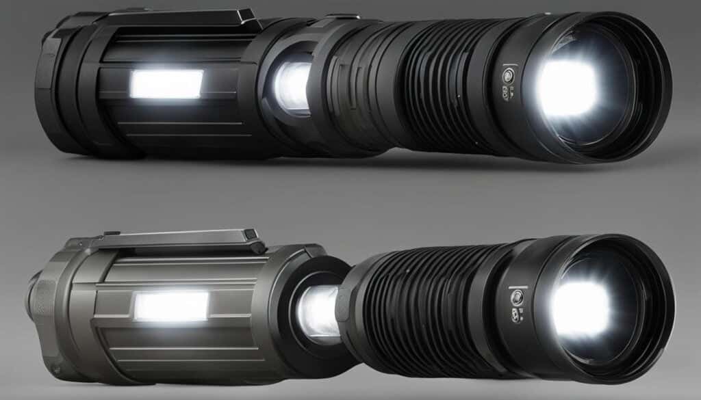 high powered military flashlight