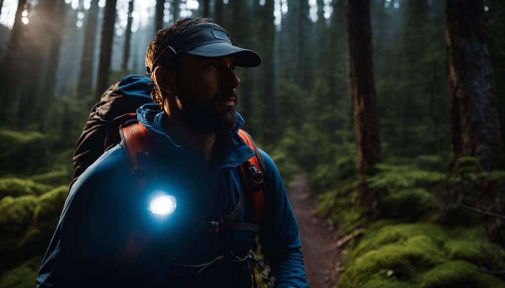 rechargeable headlamp flashlight