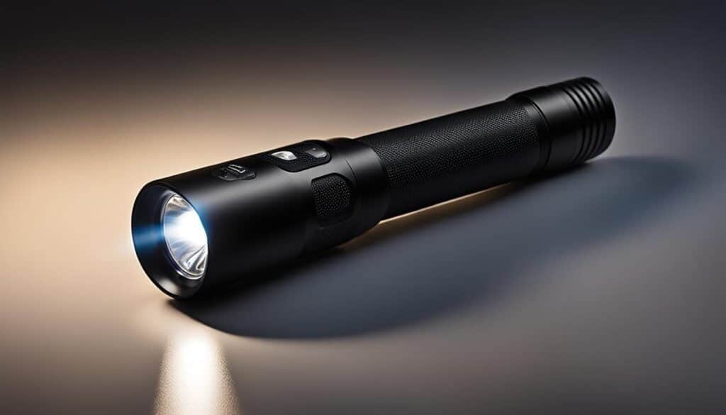 rechargeable led flashlight with magnetic base