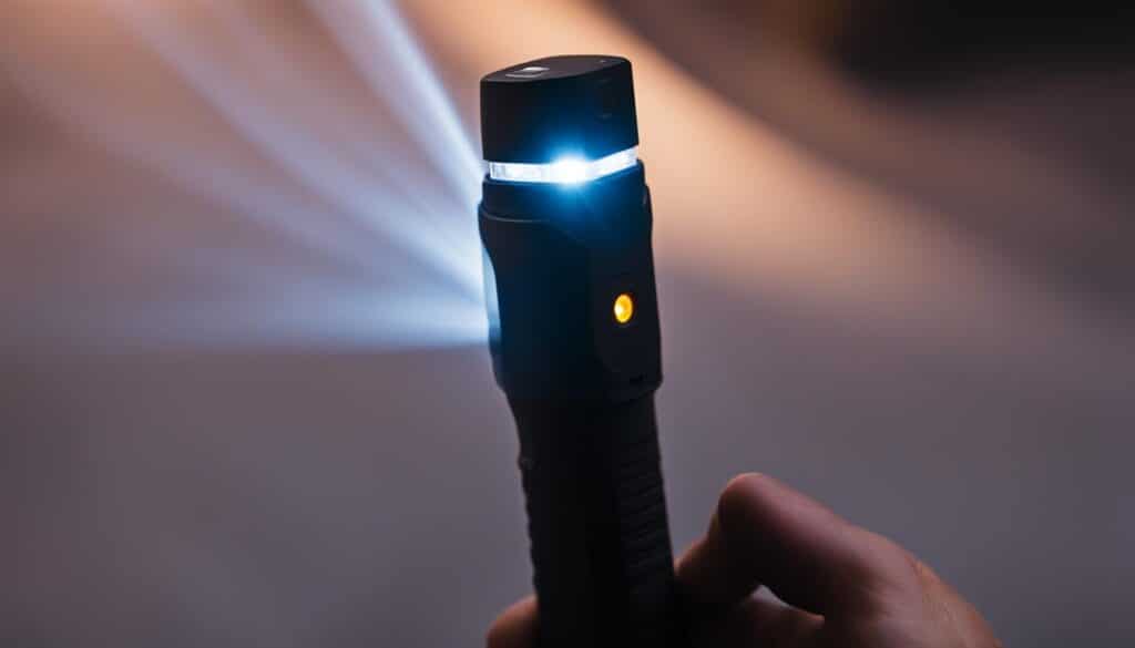 usb charging flashlight