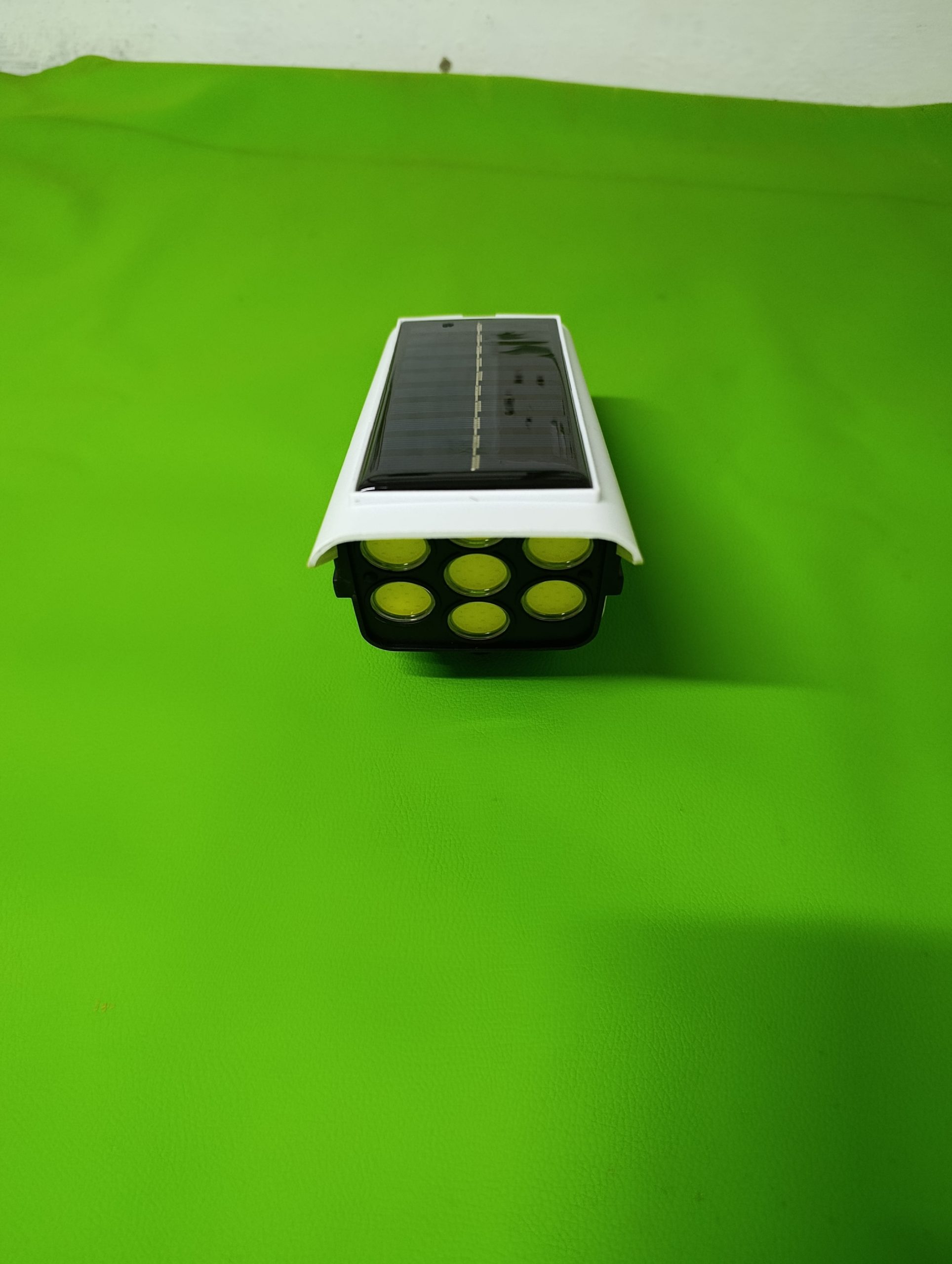 4-Camera Solar Dummy CCTV Kit with Motion Floodlight