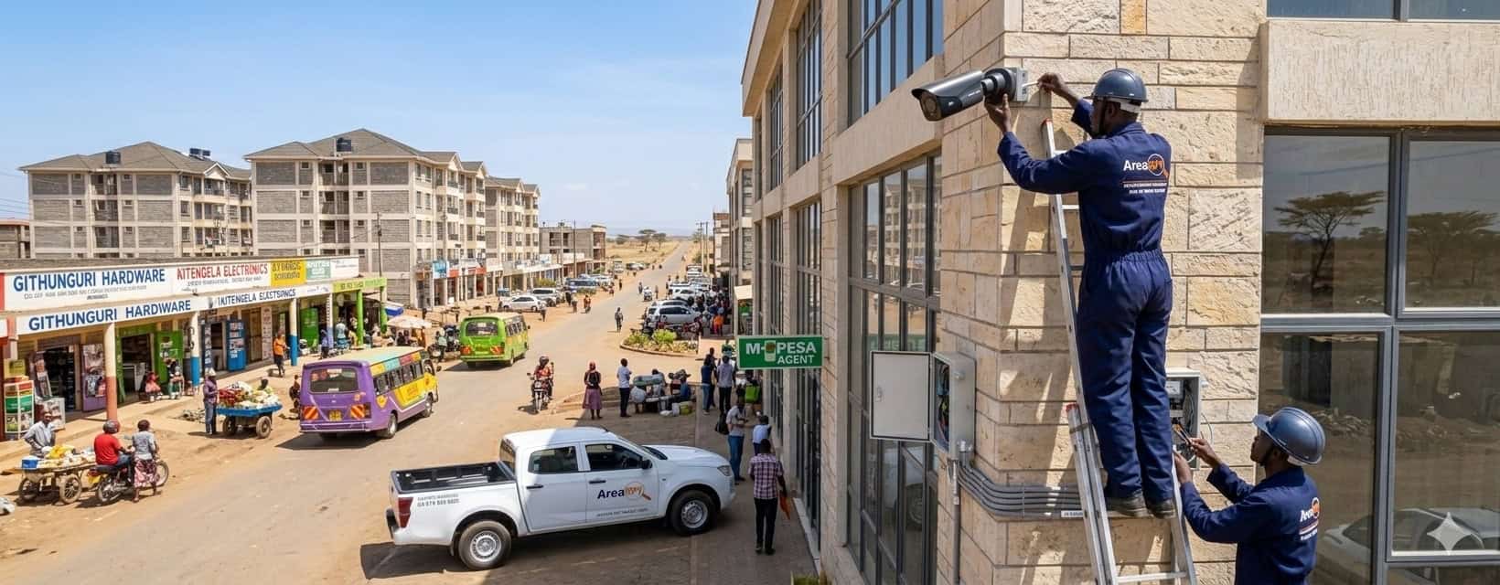 CCTV Installation Kitengela — AreaSpy Kenya