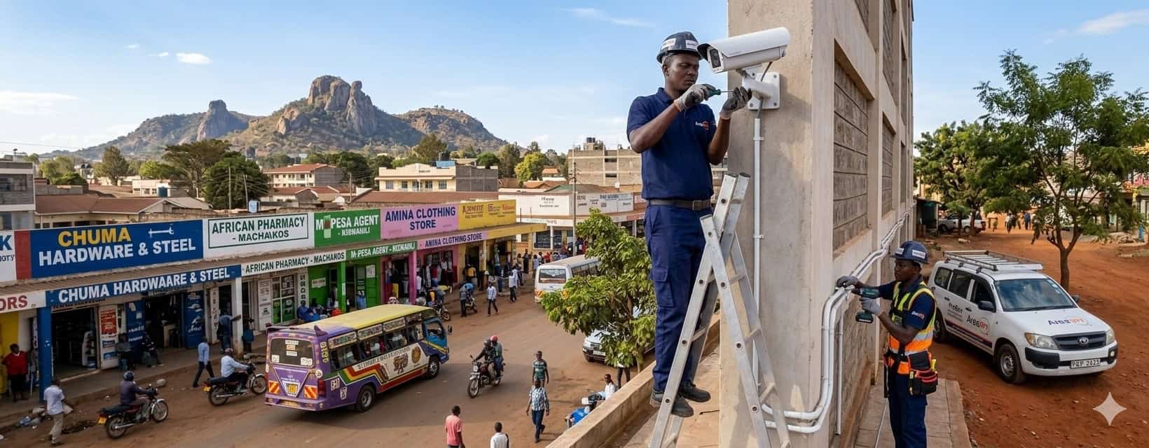 CCTV Installation Machakos County — AreaSpy Kenya
