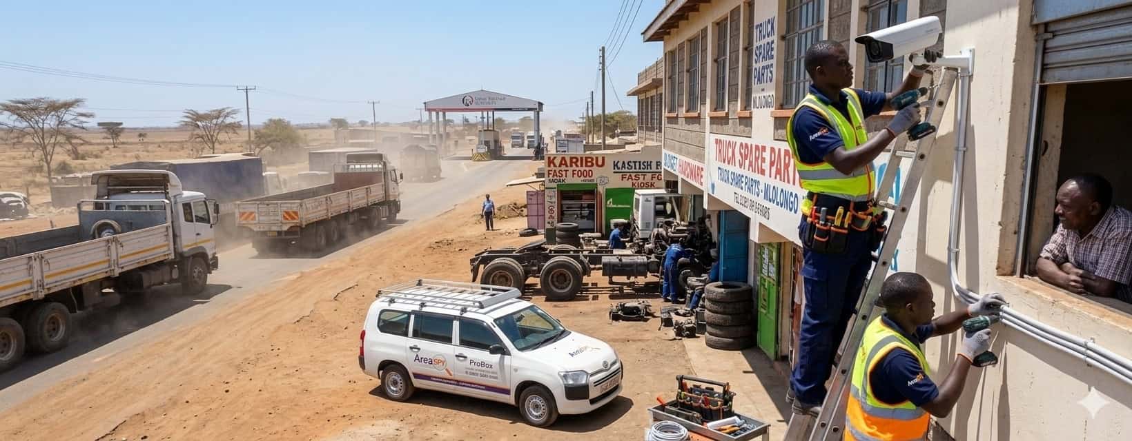 CCTV Installation Mlolongo — AreaSpy Kenya