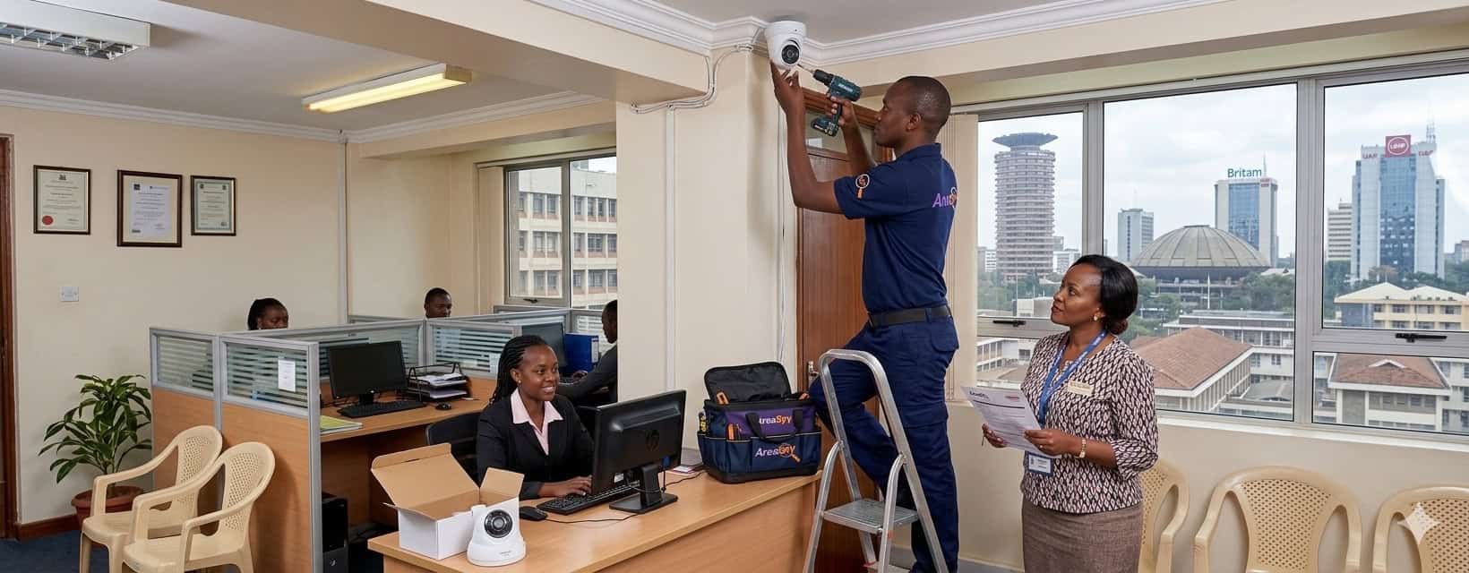 CCTV Installation Nairobi CBD — AreaSpy Kenya